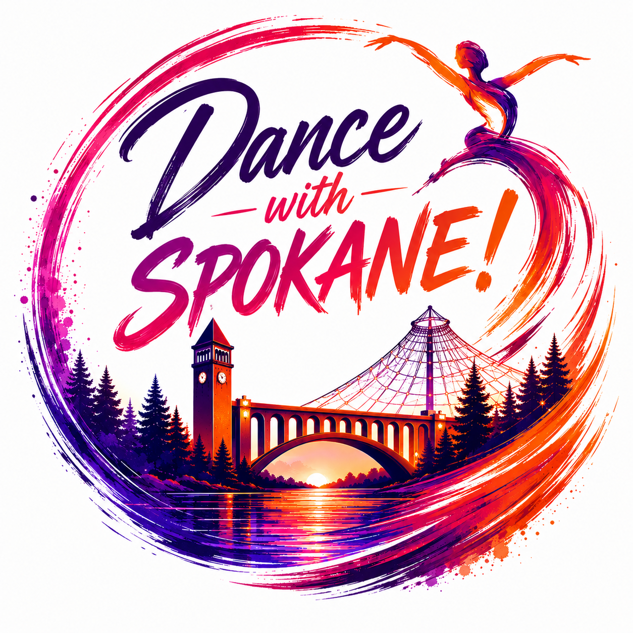 Dance With Spokane! logo